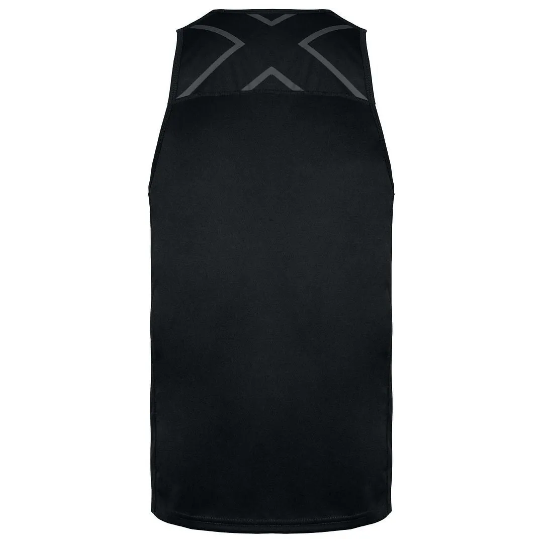 2XU BSR Active Singlet Mens Black Top