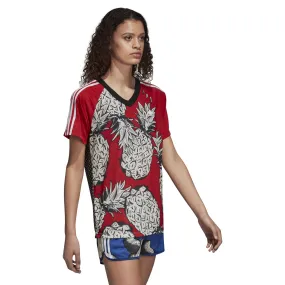 adidas Originals x Farm Women's Graphic Tee Shirt - Multi