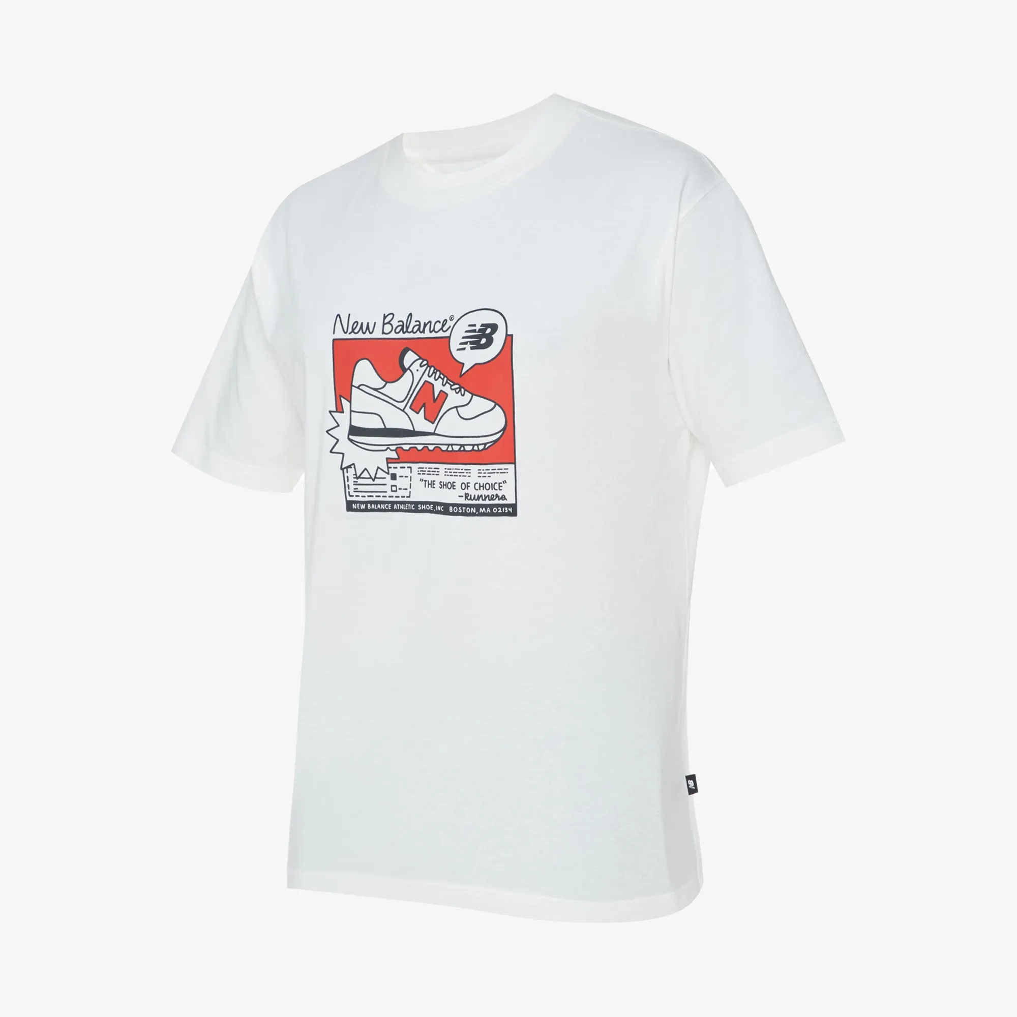 ADVERT GRAPHICS T-SHIRT 'WHITE'