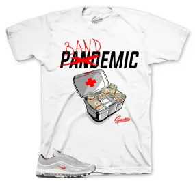 Air Max 97 Silver Bullet Shirt - Bandemic - White