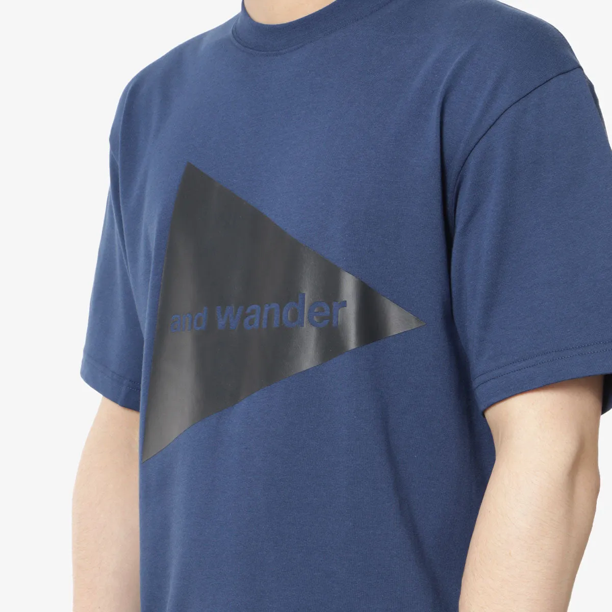 And Wander Big Logo T-Shirt