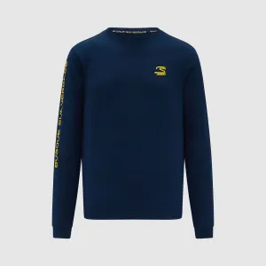 Ayrton Senna Long Sleeve T-Shirt - Blue