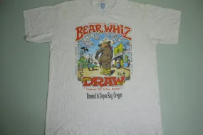 Bear Whiz Quick Draw Beer Vintage 1992 Funny Humor 90's Made in USA T-Shirt