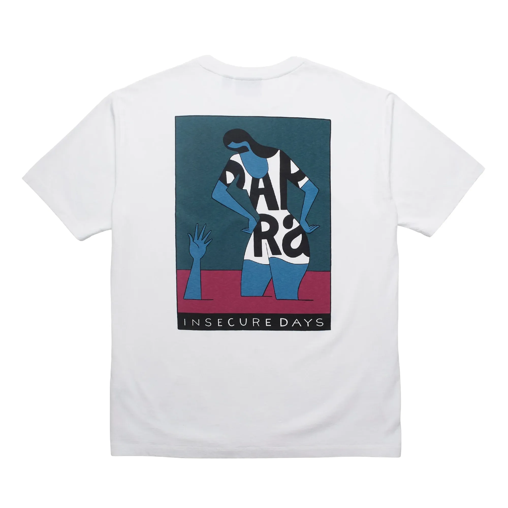 By Parra Insecure Days T-Shirt White 50200