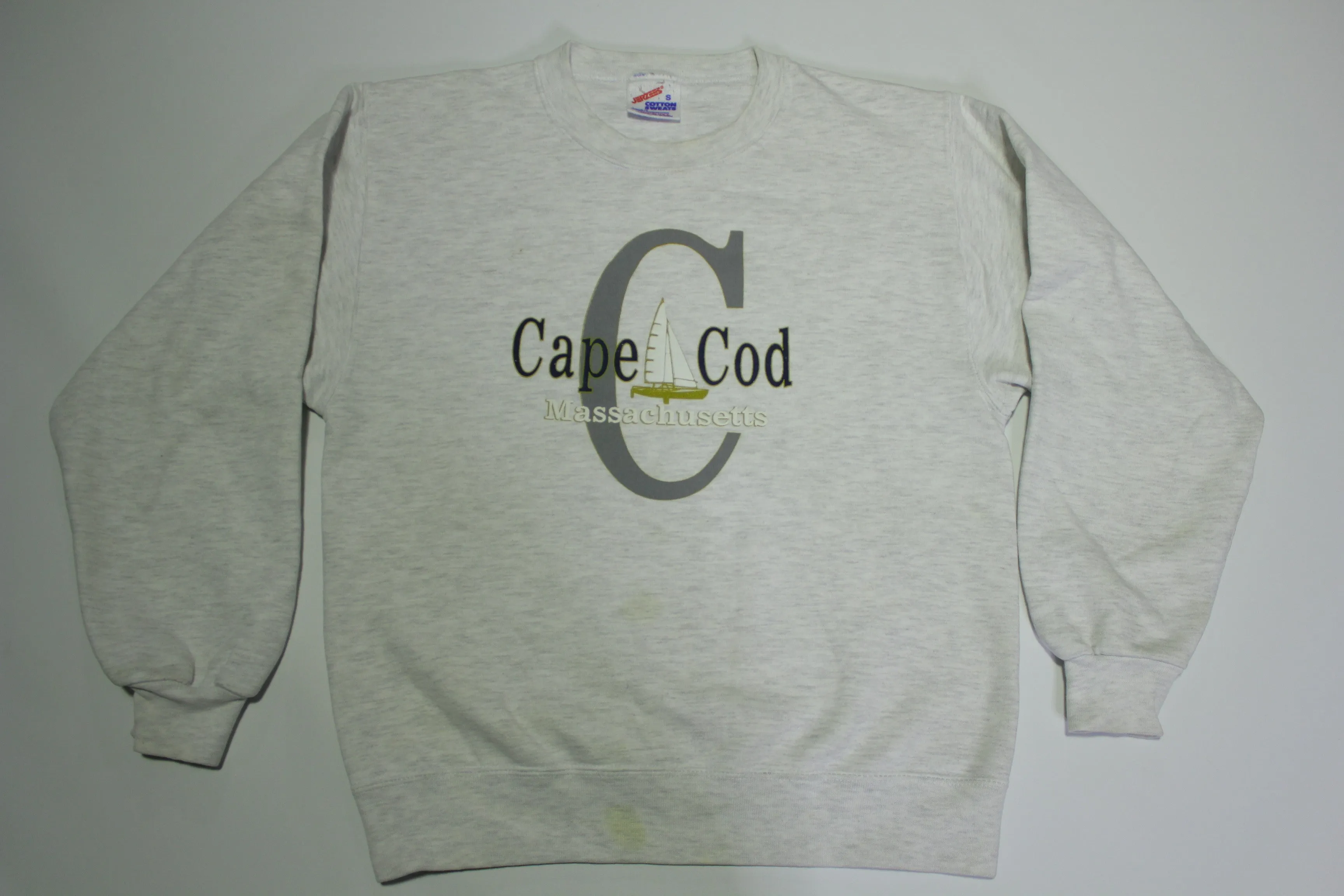 Cape Cod Massachusetts Vintage 80's Tourist Crewneck Sweatshirt