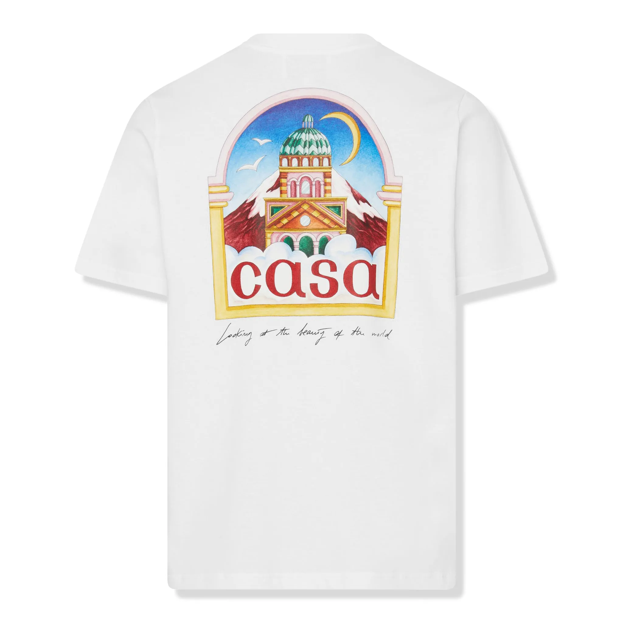 Casablanca Vue De L'Arche T Shirt White