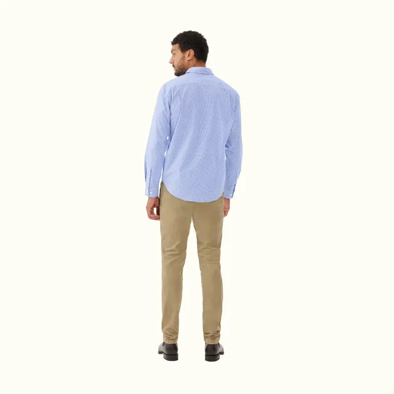 Coalcliff Shirt - Cotton Poplin - Blue