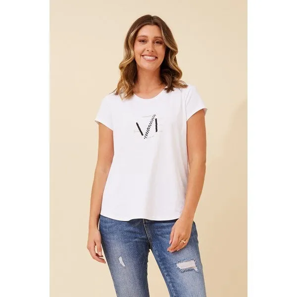 COCO EMBELLISHED TEE