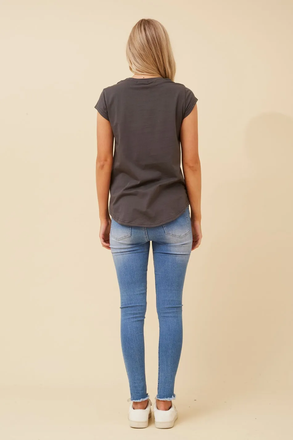 COCO EMBELLISHED TEE