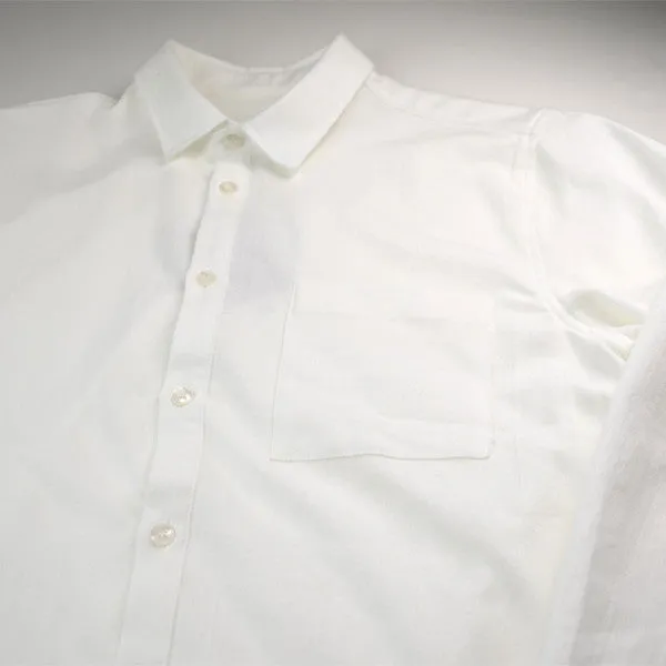 Coltesse - Pocket Blue Cornea Shirt - White