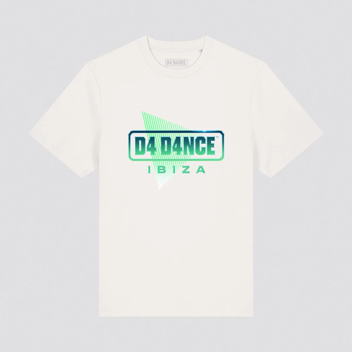 D4 D4NCE Ibiza Triangle Logo T-Shirt