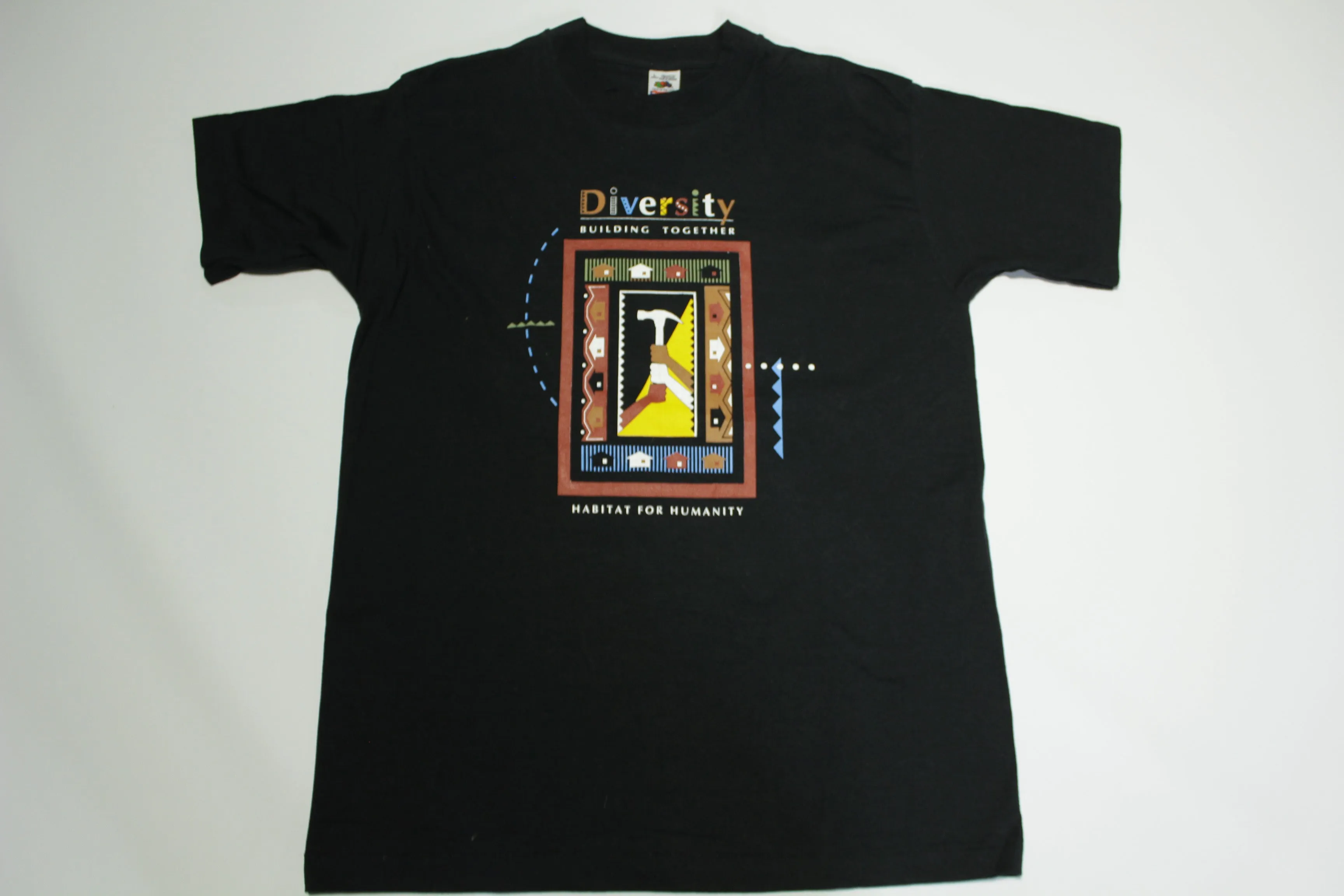 Diversity Building Together Habitat For Humanity Vintage 90's FOTL Deadstock T-Shirt