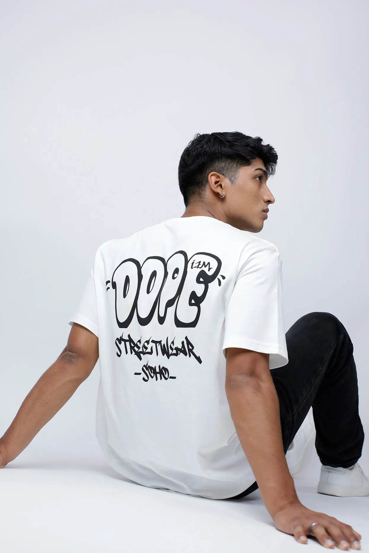 Dope White Oversized T-shirt