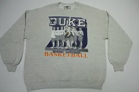 Duke Blue Devils Basketball Vintage 90's Lee Heavyweight Crewneck Sweatshirt