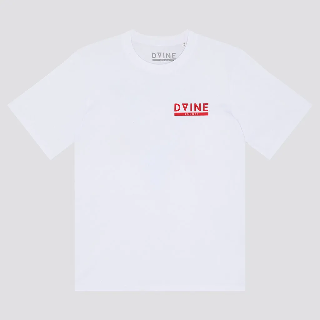 Dvine Tribe Clouds T-Shirt - White