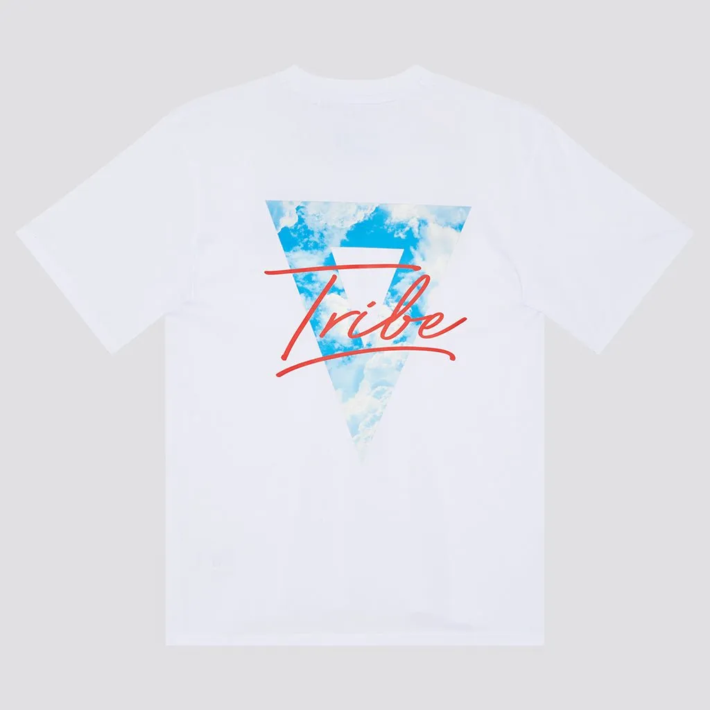 Dvine Tribe Clouds T-Shirt - White