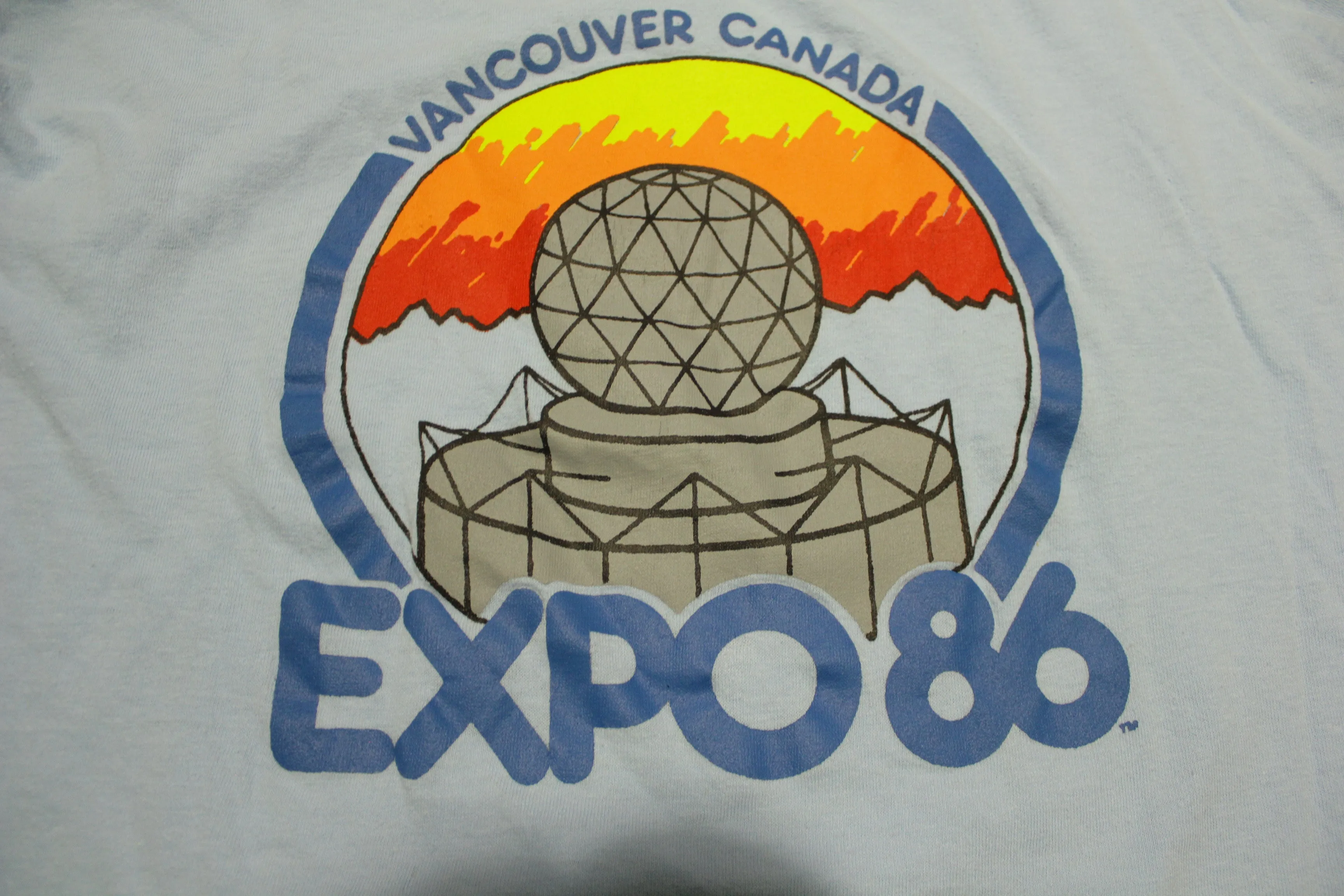 Expo 86 Vancouver Canada  Vintage 80's 1986 Worlds Fair T-Shirt