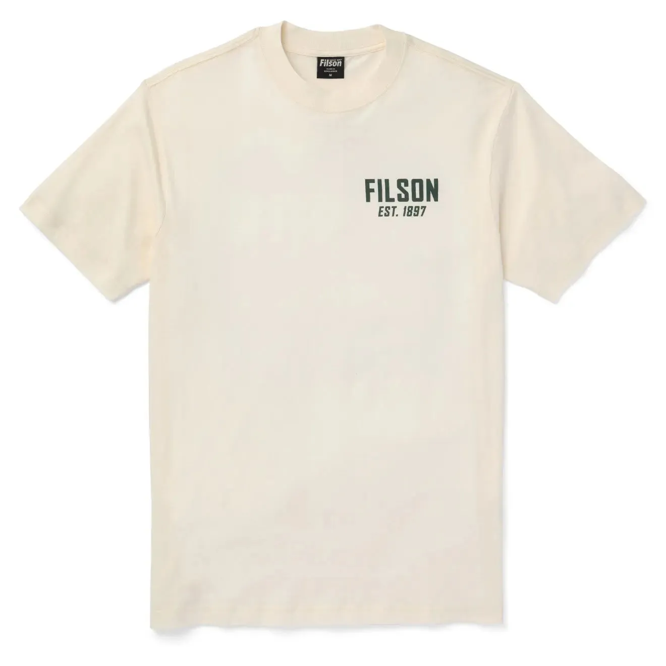 Filson S/S Ranger Graphic T-Shirt Off White / Back Road