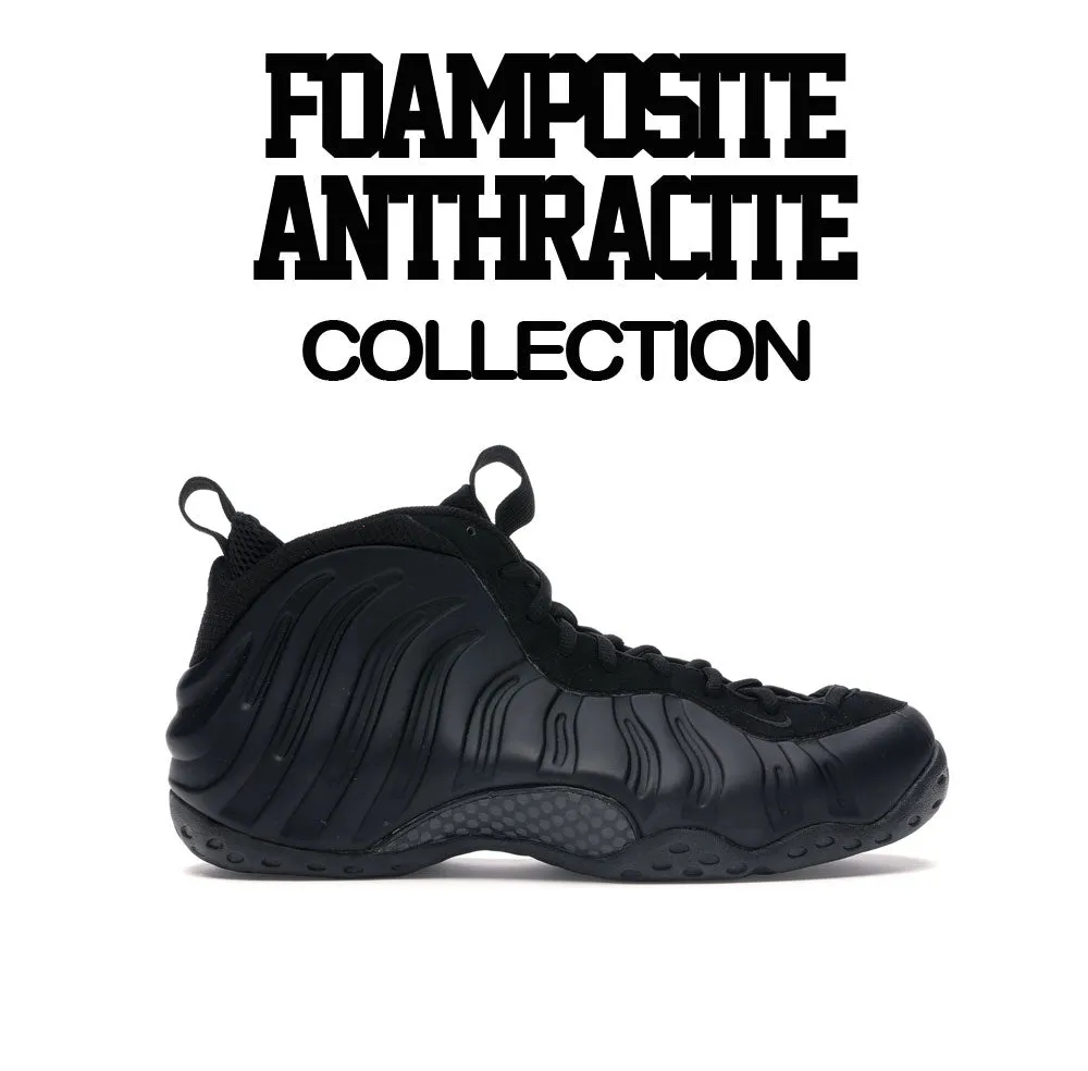 Foamposite Anthracite Shirt - Enemies - Black