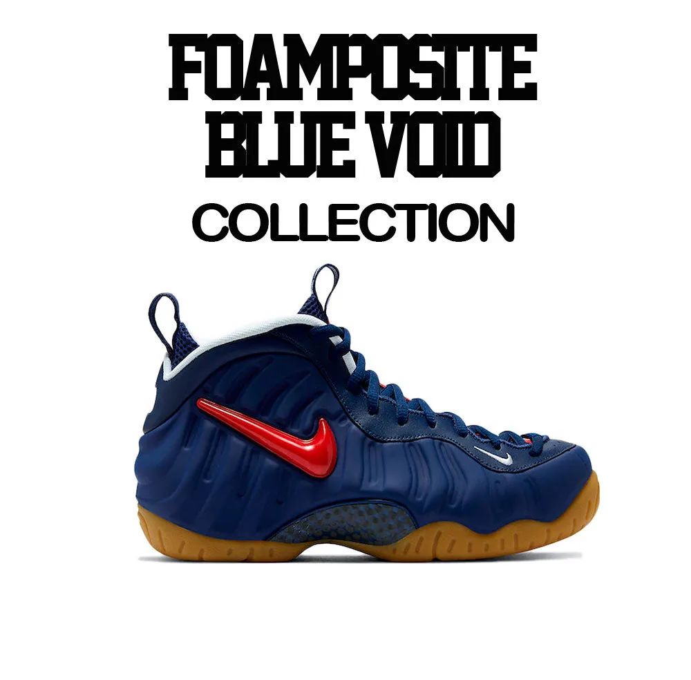 Foamposite Blue Void Shirt - Dead Pres - Navy