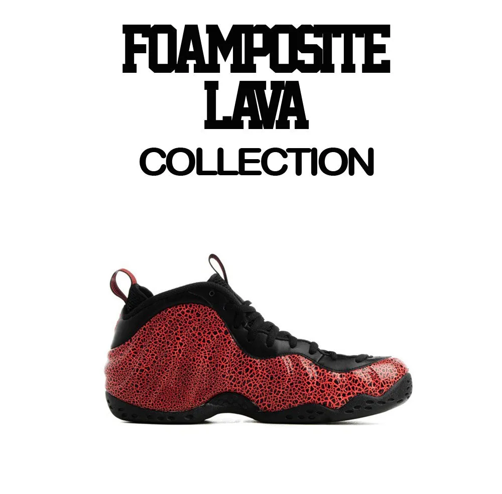 Foamposite Lava Shirt - Love Kicks - Black