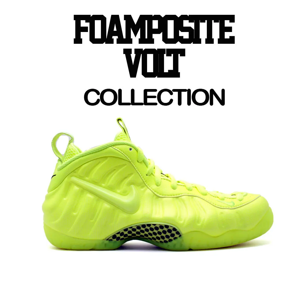 Foamposite Pro Volt Shirt - Money Over Love - Black