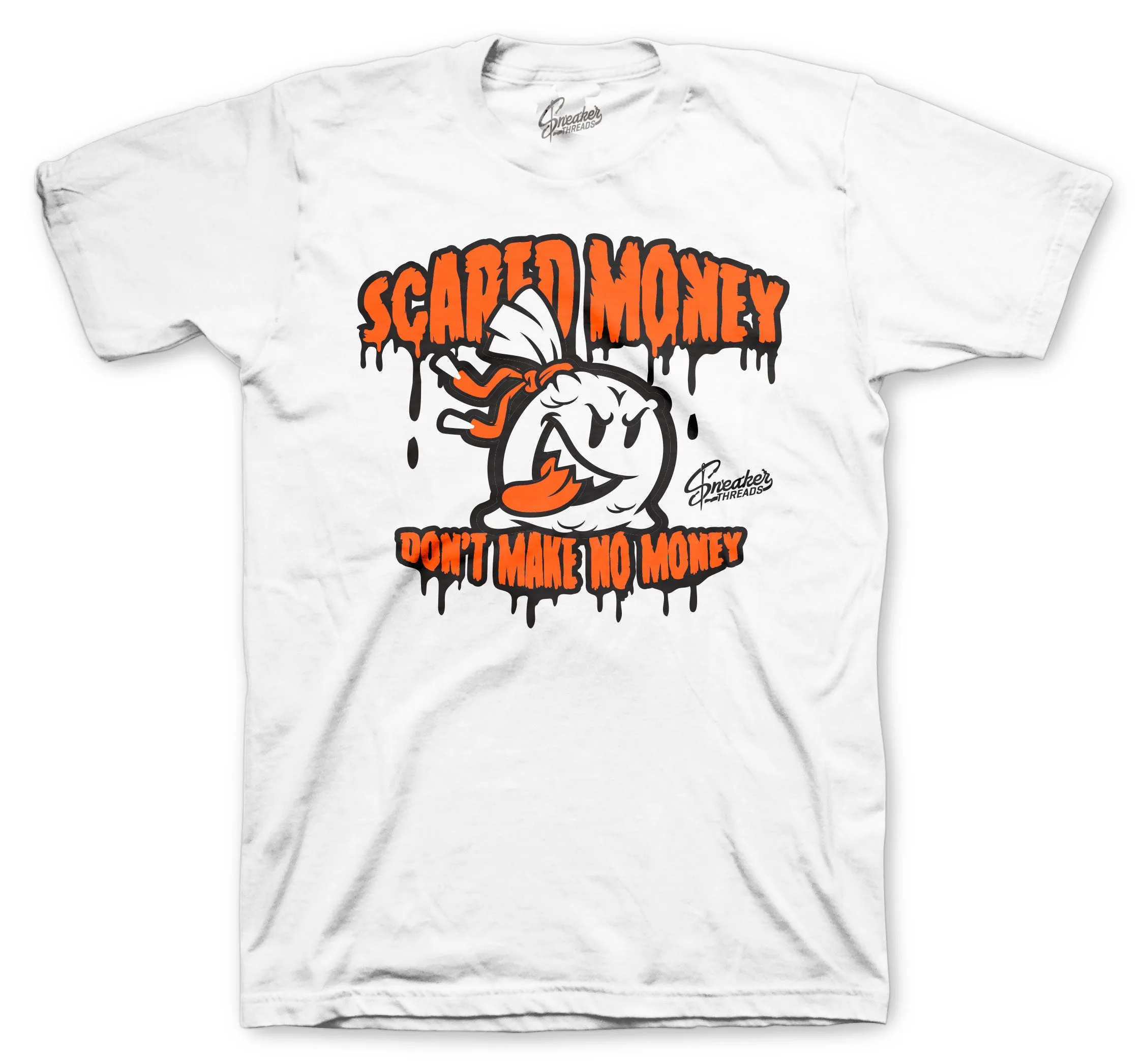 Foamposite Shattered Backboard Shirt - Scared Money - White