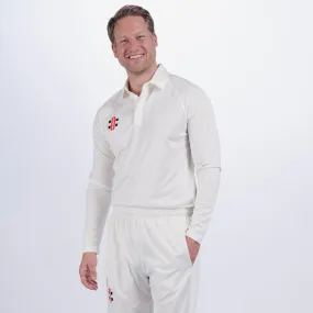 Gray Nicolls Matrix V2 Shirt L/S Ivory