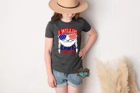 I Willie Love The USA t-shirt