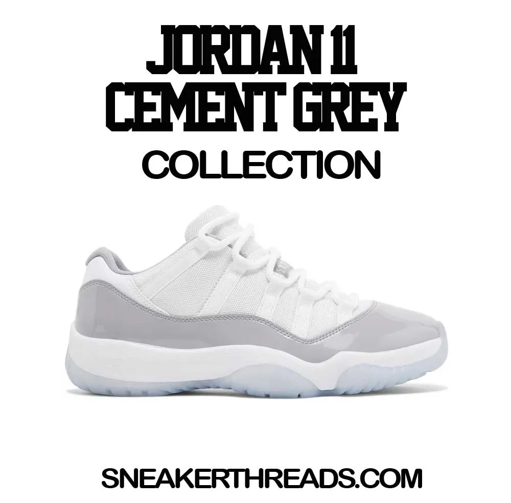 Kids Cement Grey 11 Shirt - Bull - White