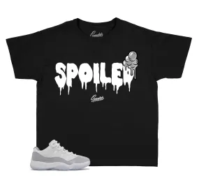 Kids Cement Grey 11 Shirt - Spoiled - Black