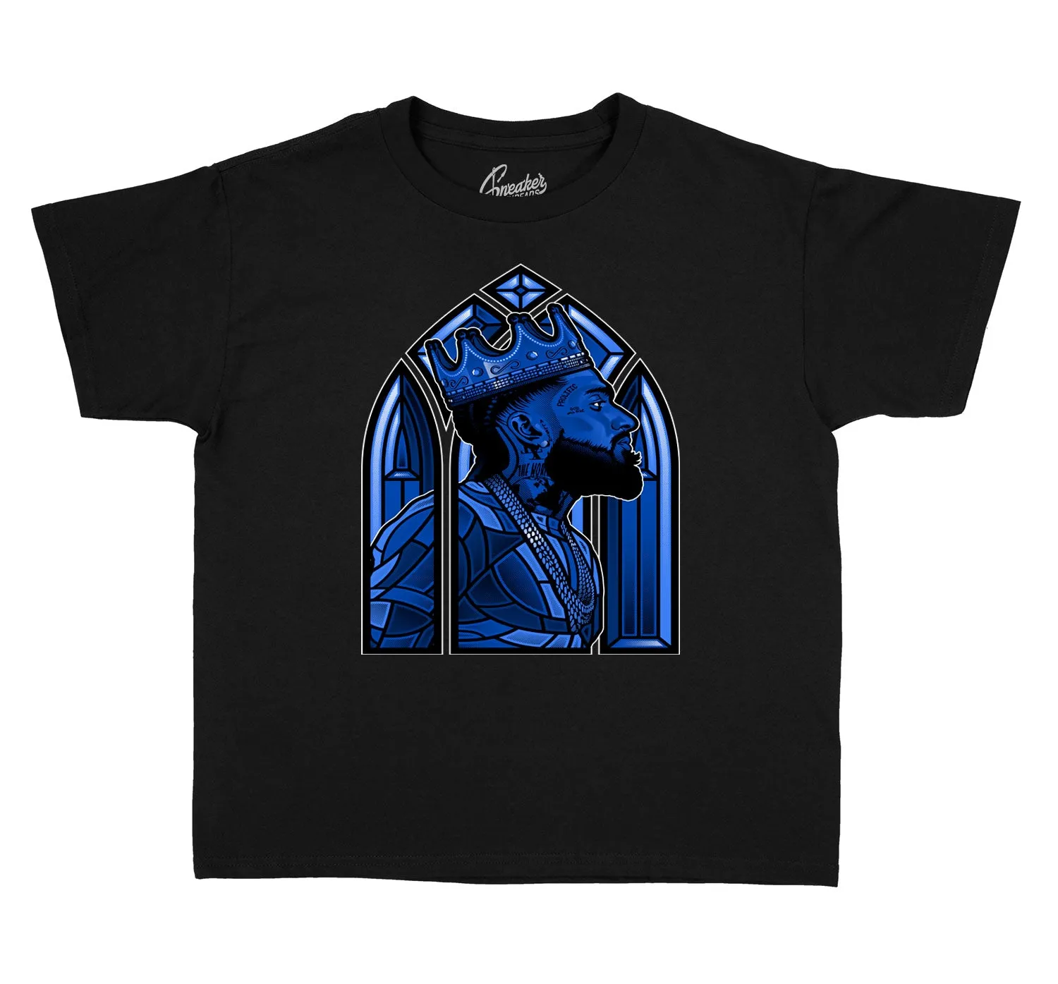 Kids Hyper Royal 13 Shirt - Glass Nip - Black