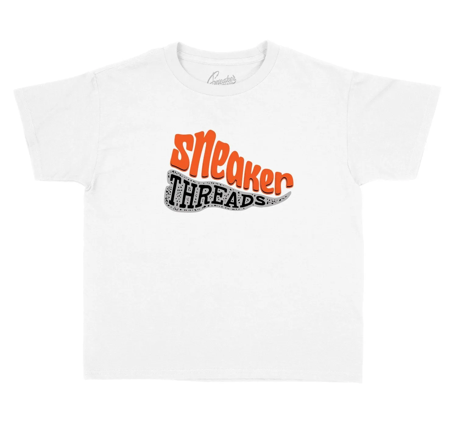 Kids Shattered Backboard Foam Shirt - ST Sneaker - White