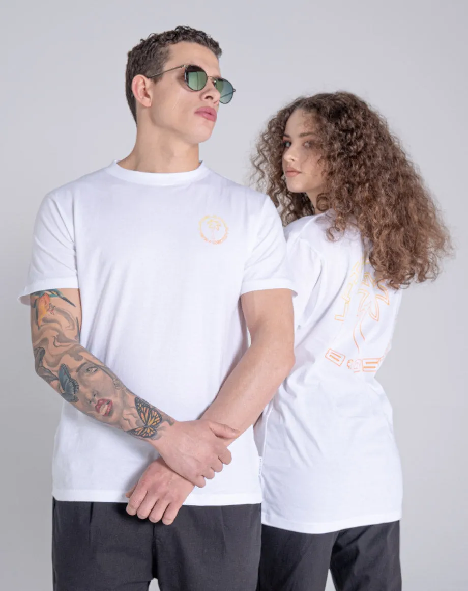 LADEEM UNISEX T-SHIRT | WHITE