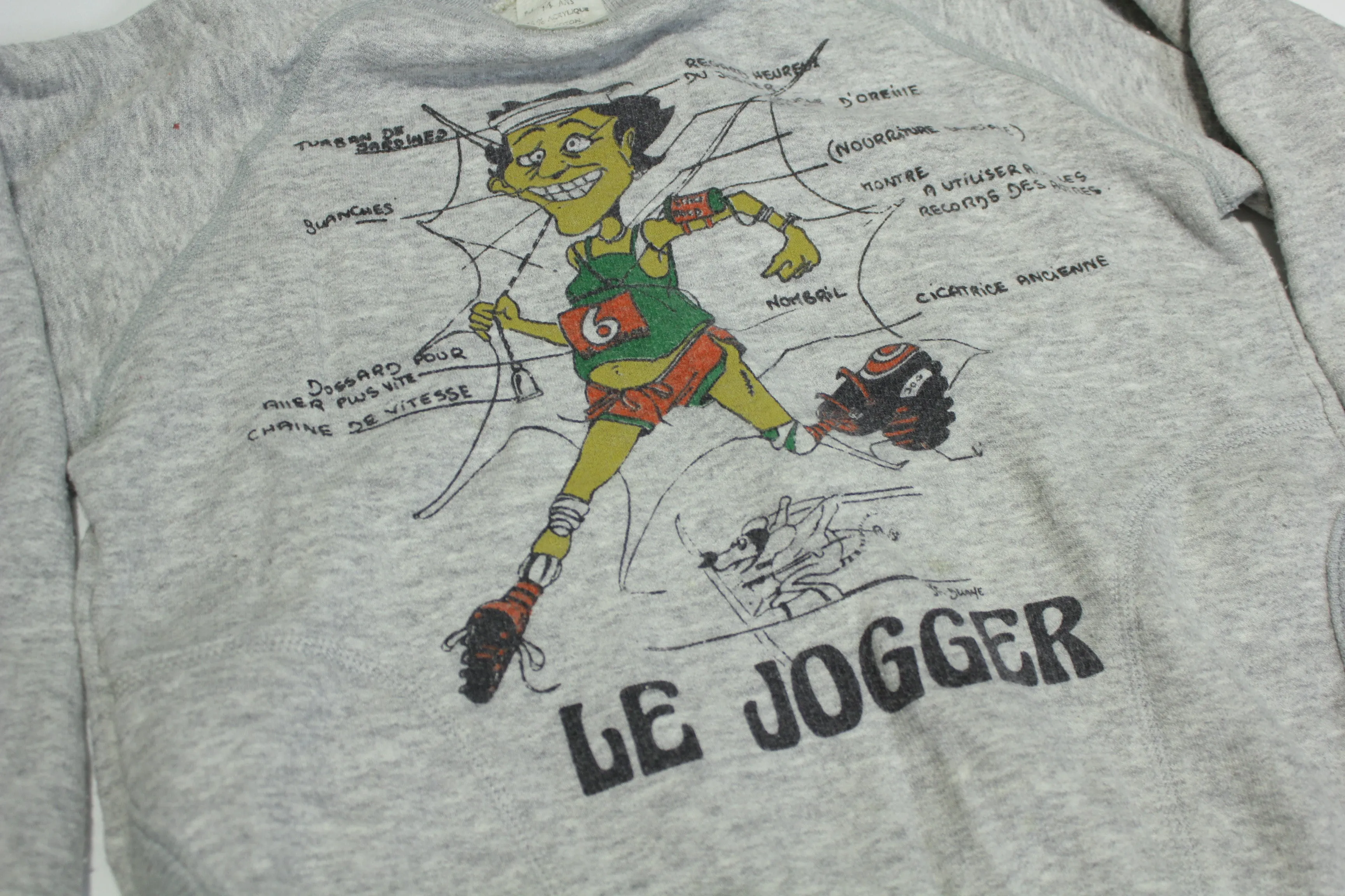 Le Jogger French Vintage 80's Crewneck Sweatshirt