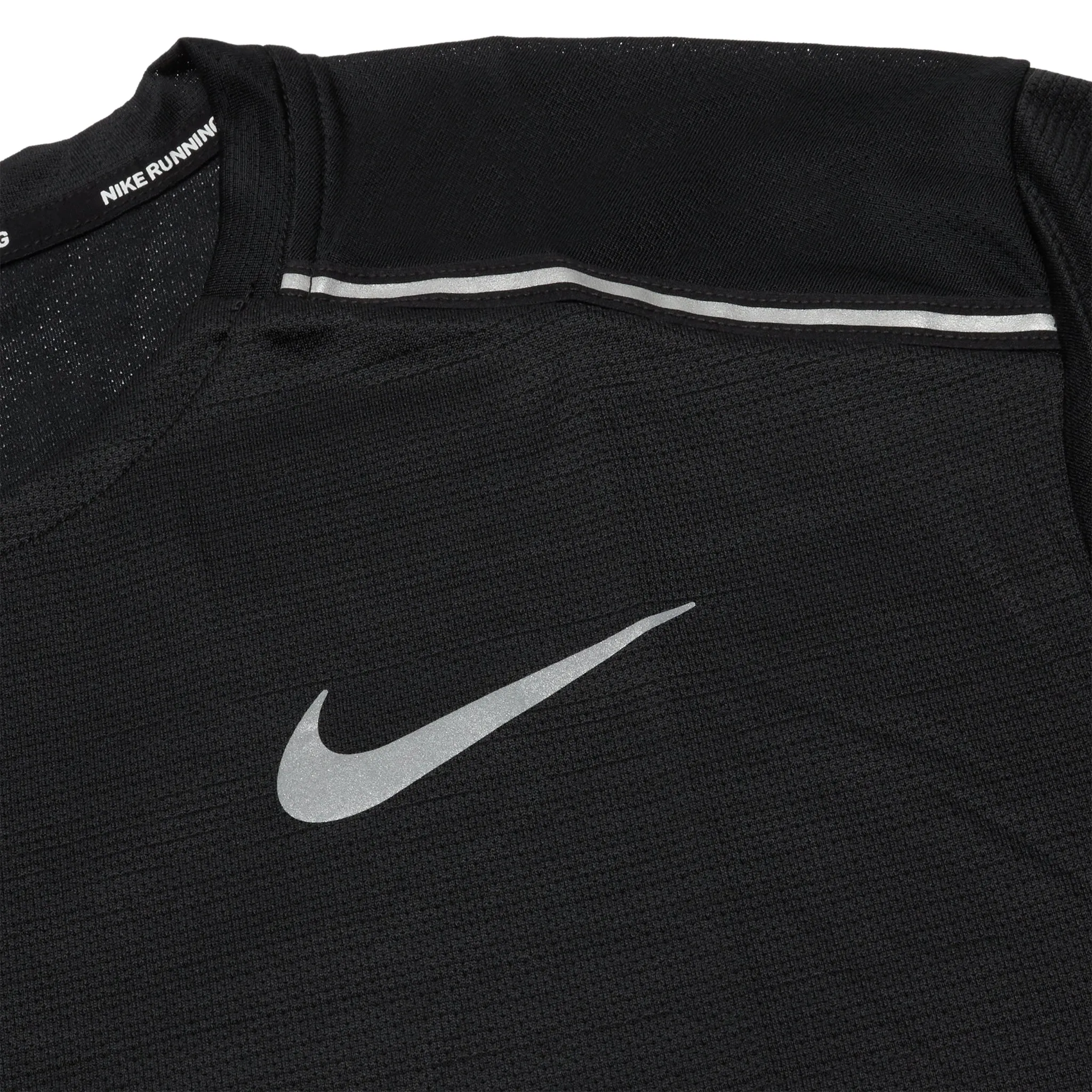 Nike Dri-FIT Black Miler Running T Shirt