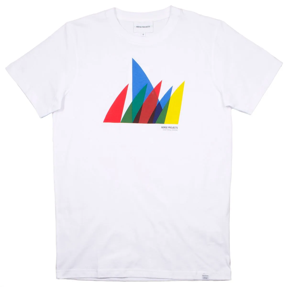 Norse Projects - Niels Spinnaker Logo T-shirt - White