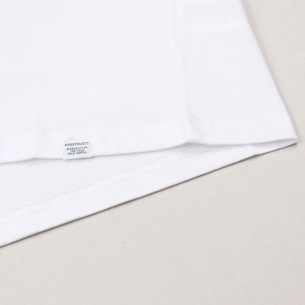 Norse Projects - Niels Spinnaker Logo T-shirt - White