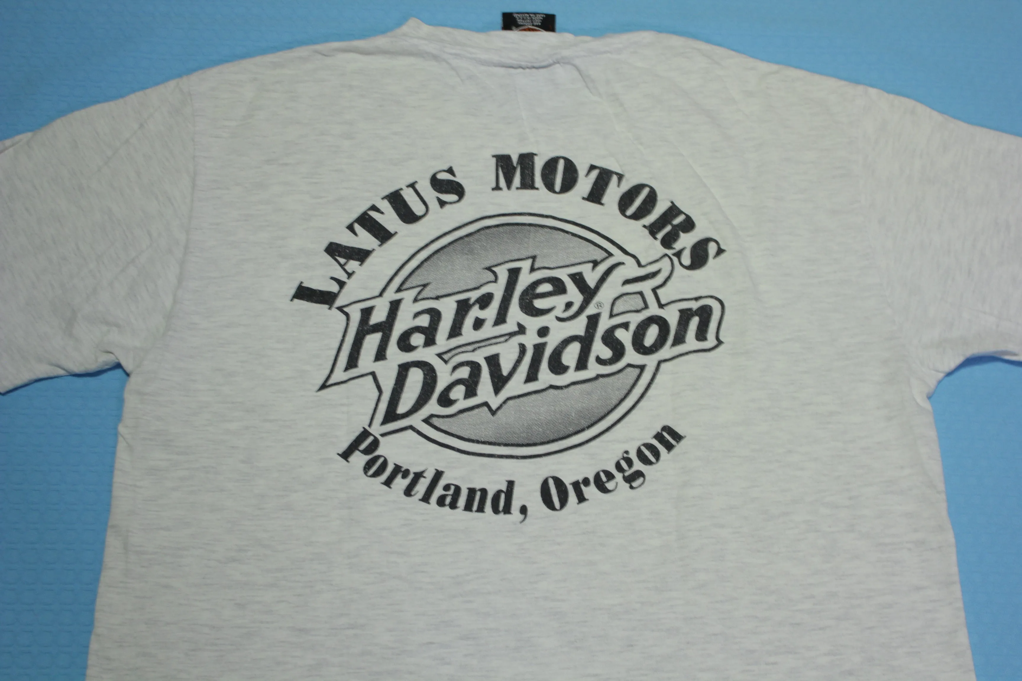 Northwest Nationals 1997 AHDRA All Harley Davidson Drags Vintage 90's Motorcycle T-Shirt