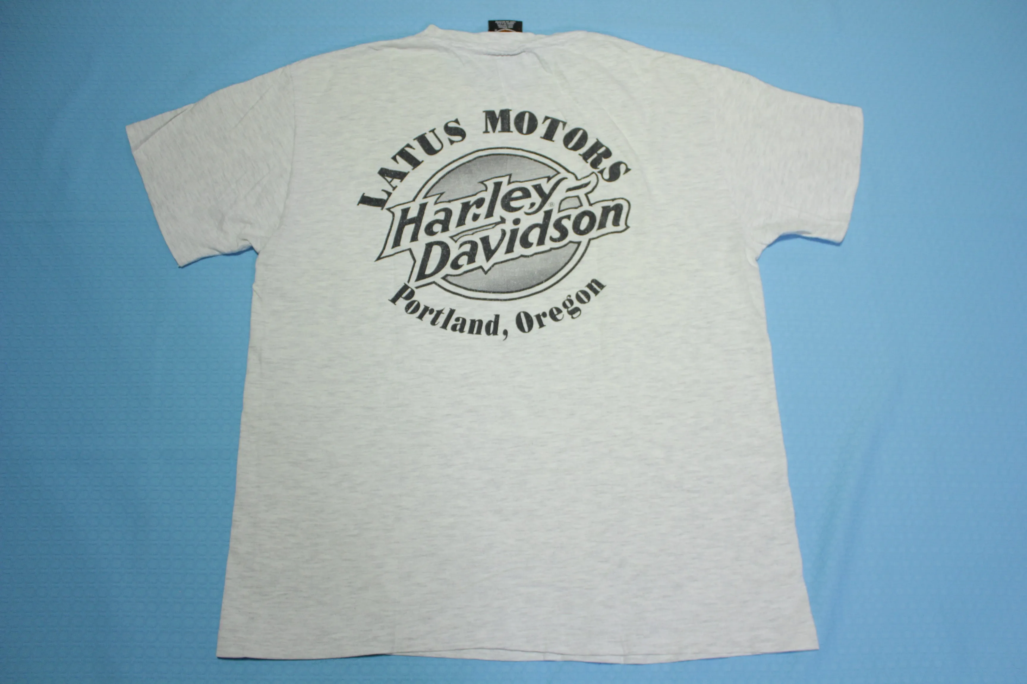 Northwest Nationals 1997 AHDRA All Harley Davidson Drags Vintage 90's Motorcycle T-Shirt