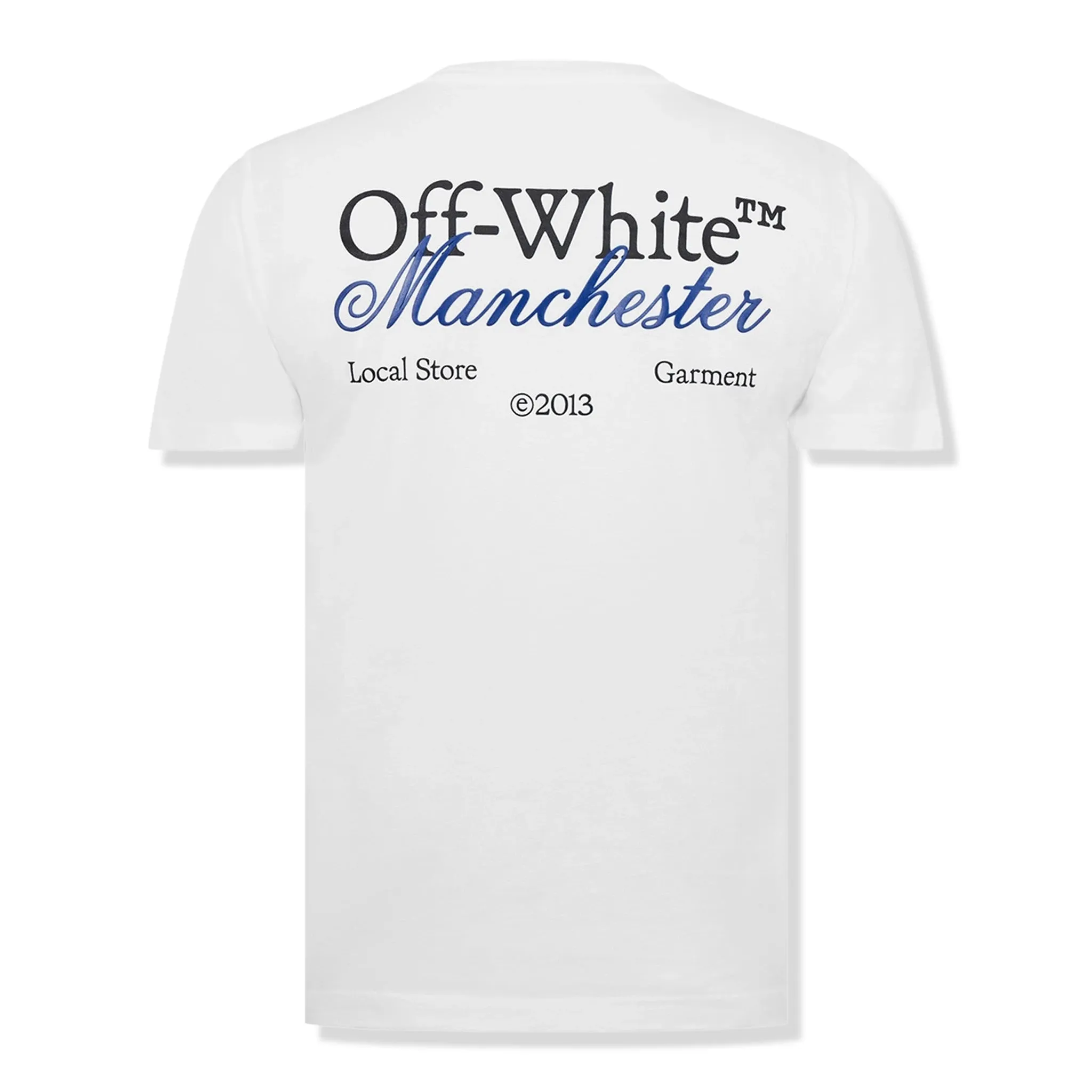 Off-White Off Manchester Exclusive White T Shirt