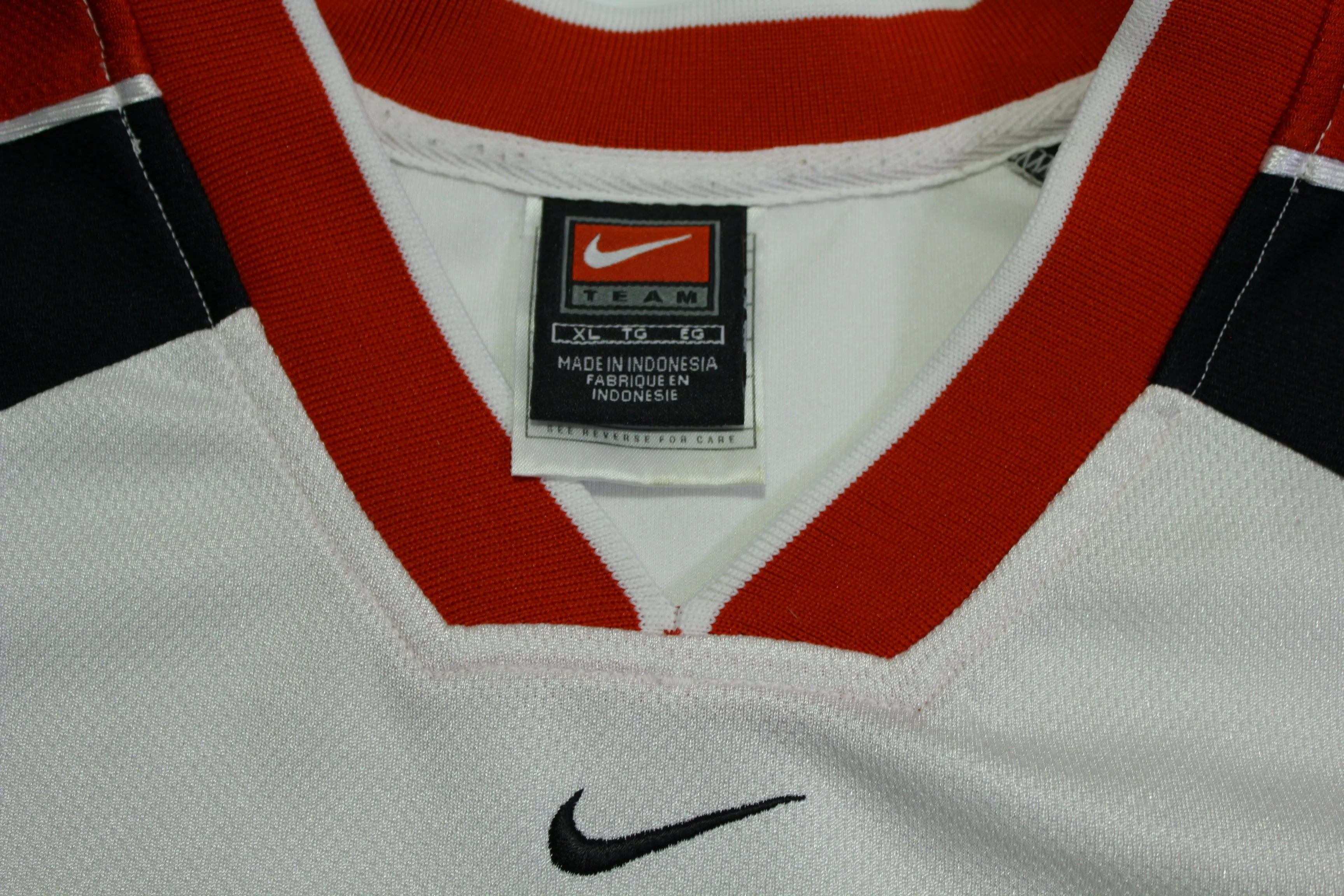 Portland Blazers Vintage 90's Y2K Warm Up Basketball Nike Team Center Check Jersey