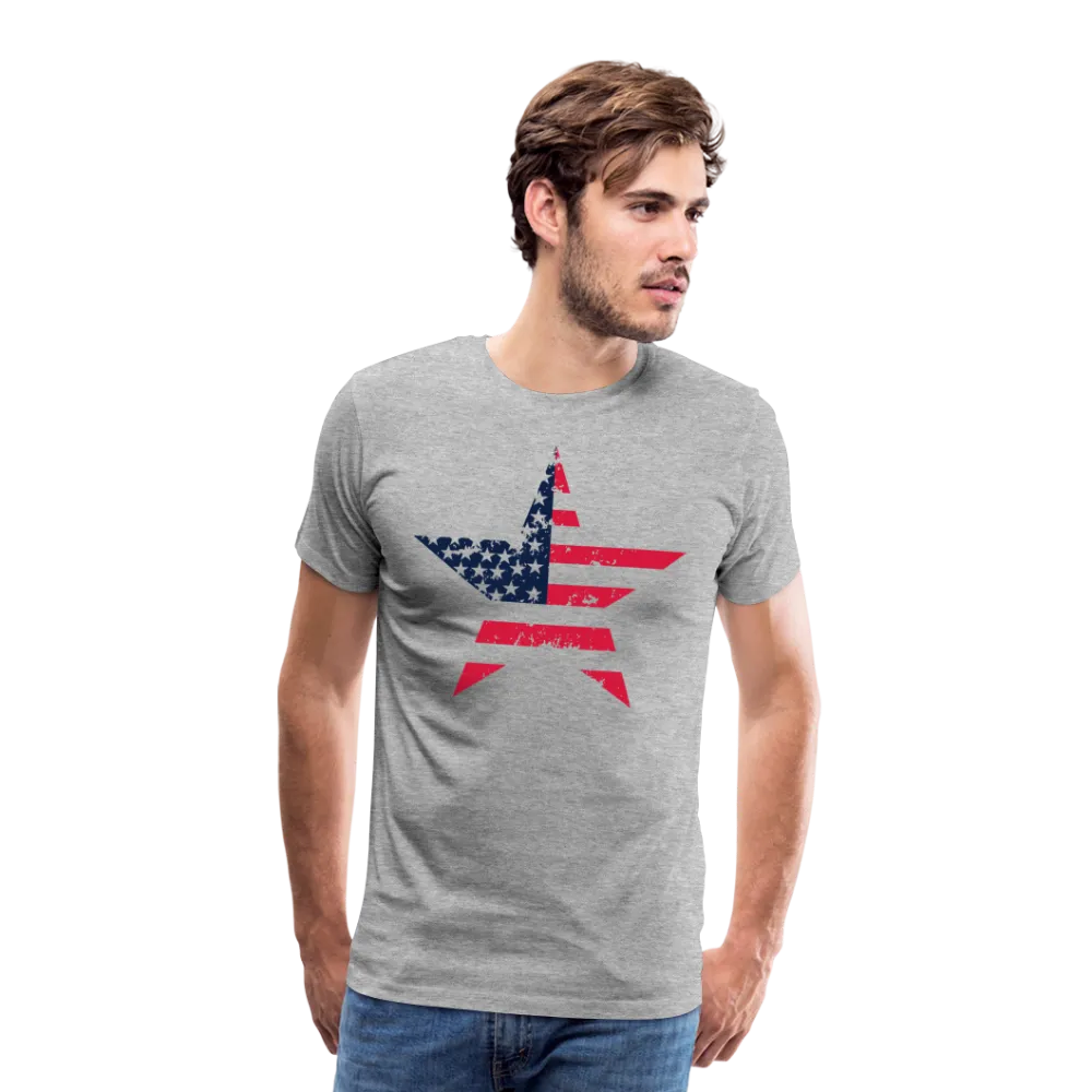 "Stellar Pride" - Men's Premium 4th of July T-Shirt