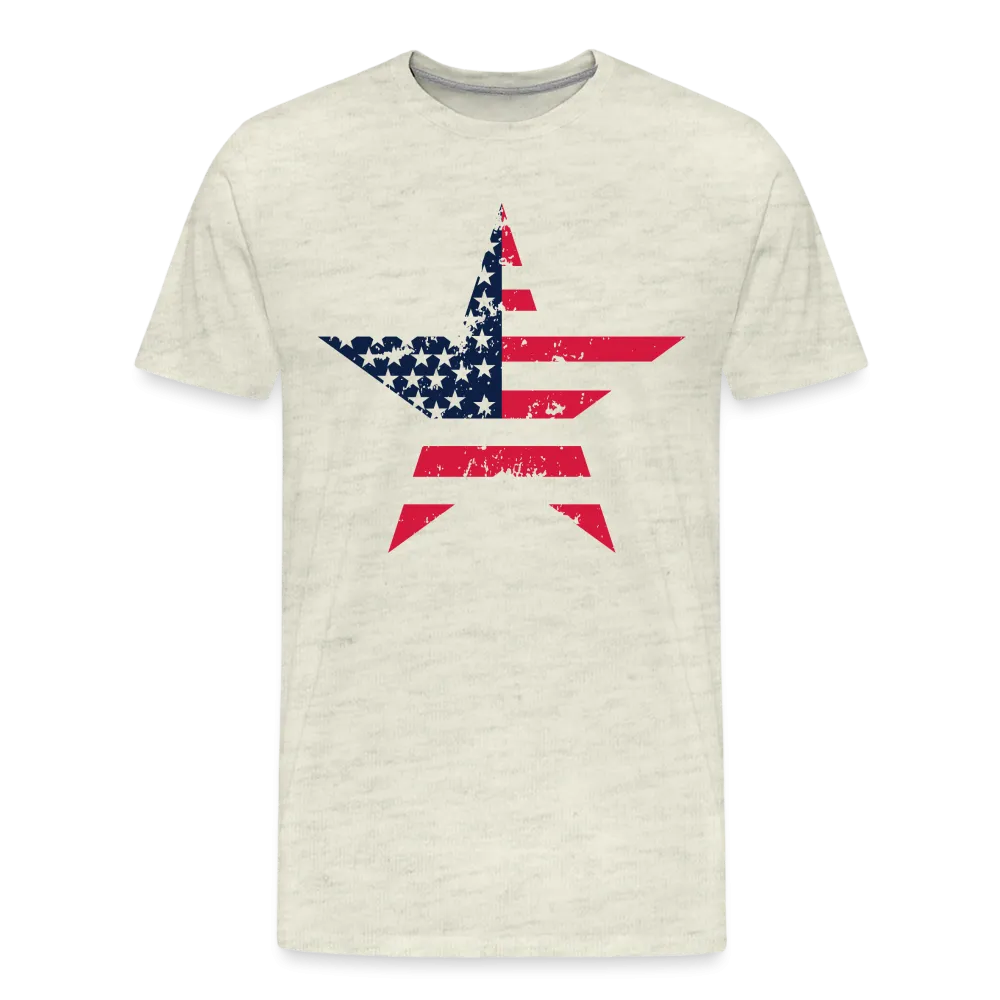 "Stellar Pride" - Men's Premium 4th of July T-Shirt