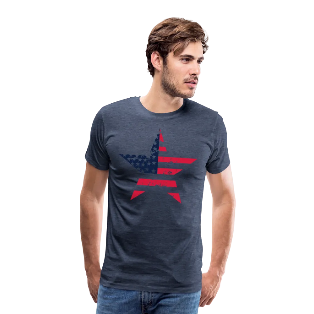 "Stellar Pride" - Men's Premium 4th of July T-Shirt