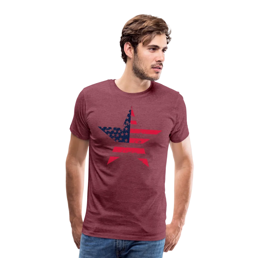 "Stellar Pride" - Men's Premium 4th of July T-Shirt