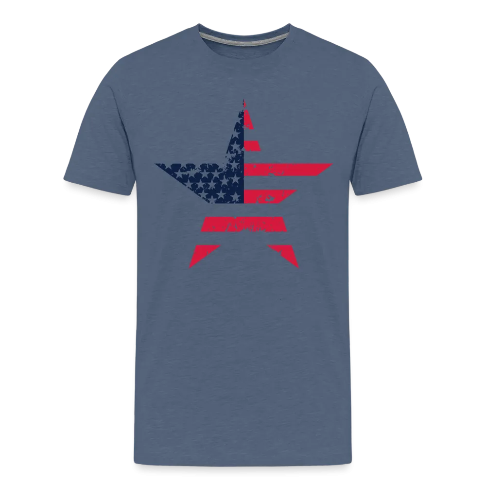 "Stellar Pride" - Men's Premium 4th of July T-Shirt