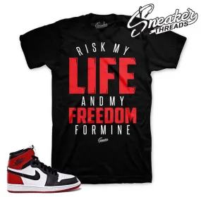 Retro 1 Black Toe My Life Shirt