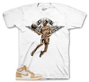 Retro 1 Praline Shirt - Greatest - White