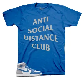 Retro 1 True Blue social Distance Shirt